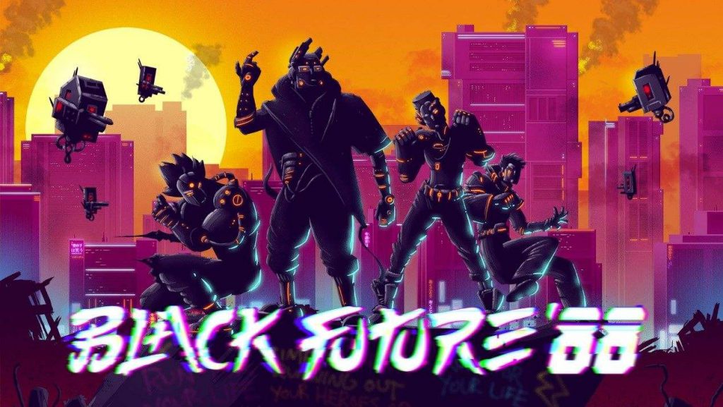 黑色未来88（Black Future ’88）官方中文版 横版像素动作射击游戏
